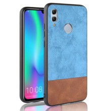 Текстильна накладка Textile для Huawei P Smart 2019/ Honor 10 Lite (TPU+тканина) – Блакитний