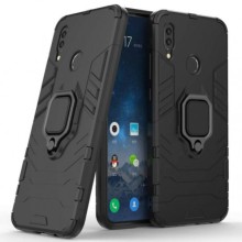 Ударопрочный чехол Transformer Ring for Magnet для Huawei P Smart (2019) – Черный