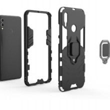 Ударопрочный чехол Transformer Ring for Magnet для Huawei P Smart (2019) – Черный
