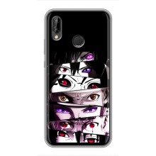 Чехлы Персонажи Аниме Наруто для Huawei P Smart 2019 (AlphaPrint) – Глаза Anime