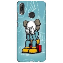 Чохли для Huawei P Smart 2019 - Bearbrick Louis Vuitton (PREMIUMPrint) (Плач Bearbrick)