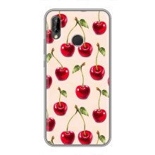 Чохли з фруктами для Huawei P Smart 2019 (VPrint) – Черешня