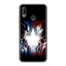 Чехлы с героями Марвел Huawei P Smart 2019 (VPrint) – Марвел стайл