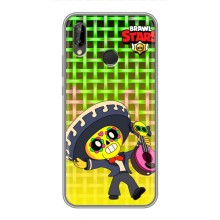 Чехлы Brawl Stars для Huawei P Smart 2019 (AlphaPrint) – Поко в самбреро