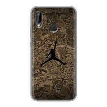 Чохли для Huawei P Smart 2019 - з картинкою JORDAN (AlphaPrint) – Logo Jordan