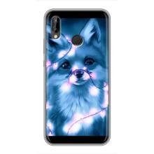 Чохли з картинкою Лисичка для Huawei P Smart 2019 (VPrint) (Яскрава лисичка)