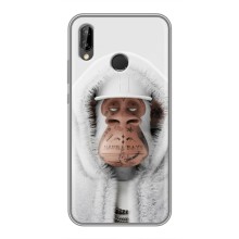 Чехлы с Обезьянами NFT для Huawei P Smart 2019 (AlphaPrint) – обезьяна NFT в тату