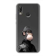 Чехлы с Обезьянами NFT для Huawei P Smart 2019 (AlphaPrint) – стильная обезьяна NFT