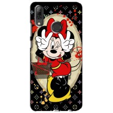 Чехол Disney Mouse Huawei P Smart 2019 (PREMIUMPrint) (Минни peace)