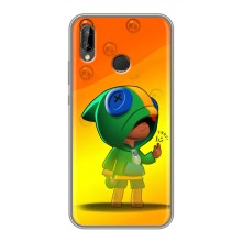 Чехол для Huawei P Smart 2019 Бравл Старс (VPrint) – Мальчик Леон