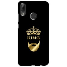 Чехол (Корона на чёрном фоне) для Хуавей П Смарт 2019 – KING