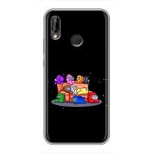 Чехол Амонг Ас для Huawei P Smart 2019 (AlphaPrint) – Амонг-ас