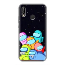 Чехол Амонг Ас для Huawei P Smart 2019 (AlphaPrint) – Скины в космосе