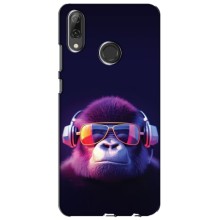 Чохол з Мавпами Huawei P Smart 2019 - (AlphaPrint) (Стильна мавпа)