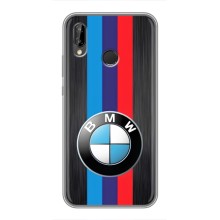 Чохол для Хуавей П Смарт 2019 - з принтом БМВ (AlphaPrint) – Лого BMW