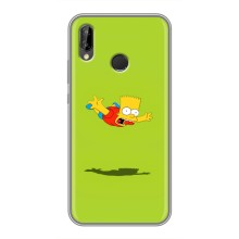 Чjхол з Сімпсонами для Huawei P Smart 2019 (VPrint) – Барт Сімпсон