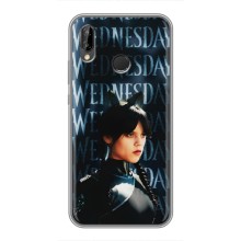 Чохли Венсдей на Huawei P Smart 2019 Уенсдей (AlphaPrint) – Венздей кішка