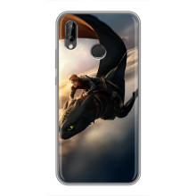 Чехол дракон Беззубик для Huawei P Smart 2019 – Полет Беззубика