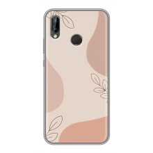 Чохол квітковий дизайн для Huawei P Smart 2019 – Кориневий фон