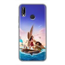 Чехол с мультфильмом Моана Huawei P Smart 2019 (Моана и Мауи)