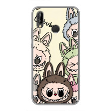Чехол с Лабубу на Huawei P Smart 2019 – Коллаж Лабубу