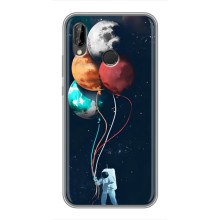 Космічні Чохли для Хуавей П Смарт 2019 (VPrint) – Планети кульки