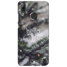 Новорічні, Святкові Чохли для Huawei P Smart 2019 - 2024 год (Hello winter)