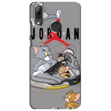 Силиконовый Чехол Nike Air Jordan на Хуавей П Смарт 2019 (Air Jordan)