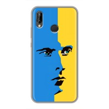Украинские Чехлы для Huawei P Smart 2019 с картинкой УПА (AlphaPrint) – Степан Бандера