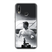 Чехол с прнтом Формула 1 на Huawei P Smart 2019 – Фон Формула-1