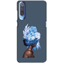 Чехлы (ART) Цветы на Huawei P Smart 2020 (VPrint) (Цветы на голове)