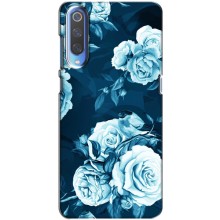 Чехлы (ART) Цветы на Huawei P Smart 2020 (VPrint) (Голубые Бутоны)