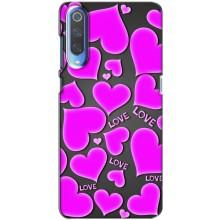 Чехлы для любимой на Хуавей П Смарт 2020 (VPrint) (Pink hearts)