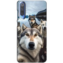 Чехол с Хаски для Huawei P Smart 2020 - (AlphaPrint) (Селфи ХАски)