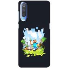 Чехол Майнкрафт на Huawei P Smart 2020 (AlphaPrint) Minecraft (персонажи Minecraft)