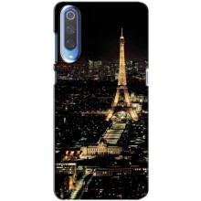 Чехол Эйфелева Башня для Huawei P Smart 2020 - (AlphaPrint) (Ночной Париж)