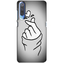 Чехол с принтом для Huawei P Smart 2020 (AlphaPrint - Знак сердечка) – Значок Love