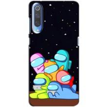 Чехол Амонг Ас для Huawei P Smart 2020 (AlphaPrint) (Скины в космосе)