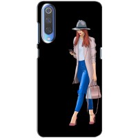 Чехол с картинкой Модные Девчонки Huawei P Smart 2020 (Девушка со смартфоном)