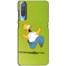 Чехол с Симпсонами для Huawei P Smart 2020 (VPrint) (Гомер Симпсон)