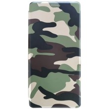 Кожаный чехол (книжка) Classy для Huawei P Smart (2021) (Camouflage)