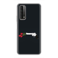 Чехлы (ART) Цветы на Huawei P Smart 2021 (VPrint) (Неочікувані квіти)