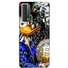 Чехлы для Хуавэй Пи Смарт 2021 - Scrooge MagDag (PREMIUMPrint) (Биткойн Скрудж)