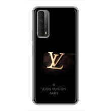 Чехлы Луи Витон для Huawei P Smart 2021 (AlphaPrint - LOUIS VUITTON) (ремешок LV)