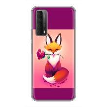 Чехлы с картинкой Лисички для Huawei P Smart 2021 (VPrint)