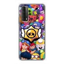 Чехол для Huawei P Smart 2021 Бравл Старс (VPrint)