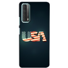 Чехол Флаг USA для Huawei P Smart 2021 – USA