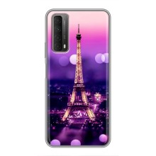 Чехол Эйфелева Башня для Huawei P Smart 2021 - (AlphaPrint) (Париж Башня)