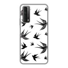 Чохол з пташками на Huawei P Smart 2021 (VPrint)