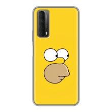 Чехол с Симпсонами для Huawei P Smart 2021 (VPrint)